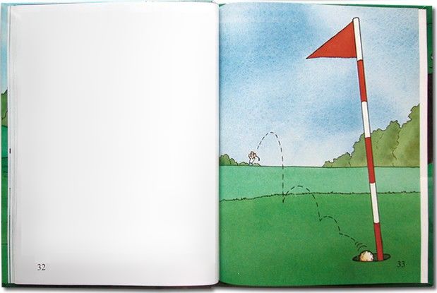 オリジナル絵本｢ゴルフの本｣ ページ32/33