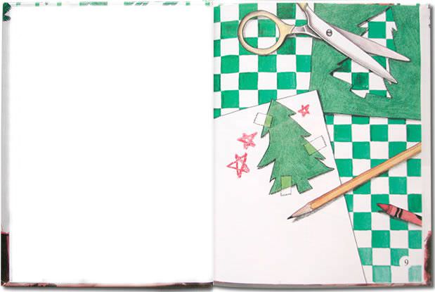 オリジナル絵本｢クリスマスの願いごと｣ ページ8/9