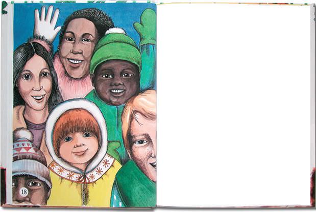 オリジナル絵本｢クリスマスの願いごと｣ ページ18/19