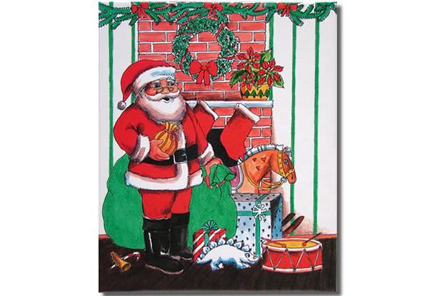 オリジナル絵本｢クリスマスの願いごと｣ 裏表紙