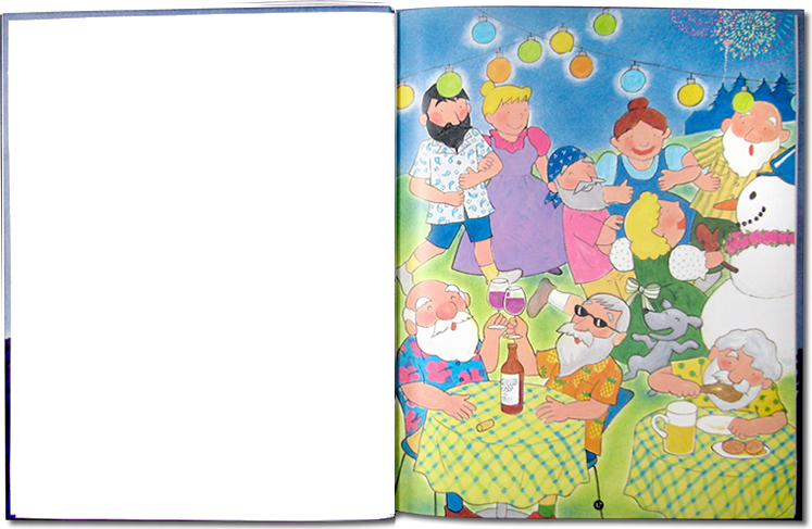 オリジナル絵本｢とっておきのプレゼント｣ ﾍﾟｰｼﾞ16/17